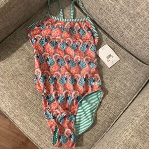 Brand new with tags! Dolfin uglies flamingo swimsuit size 32